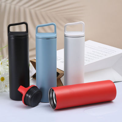 480ml/600ml Flasca de termo de aço inoxidável Flasca de água térmica portátil à prova de vazamento 0,6KG