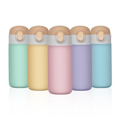 16oz Flasco Infantil à prova de vazamento Estilo Desportivo Moderno Garrafa de Água Isulada com Palha