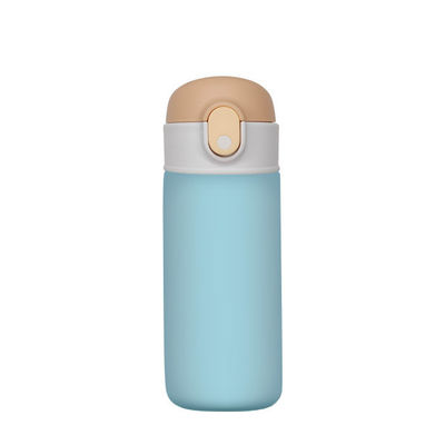 16oz Flasca esportiva para crianças Flasca de vácuo isolado Termos com PP/Silicone de qualidade alimentar