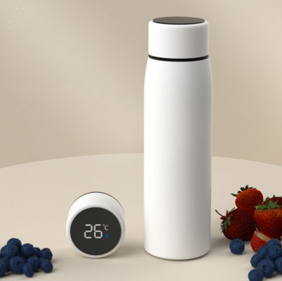 Flasco de vácuo digital inteligente inteligente 380ml LED Display de temperatura garrafa com desenhos
