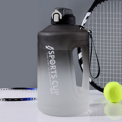 Garrafa de água para ginástica e desporto de grande capacidade sem BPA