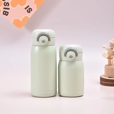 200ML/350ML Rosa Logotipo personalizado Colorido Thermos de Água de Aço Inoxidável para Crianças