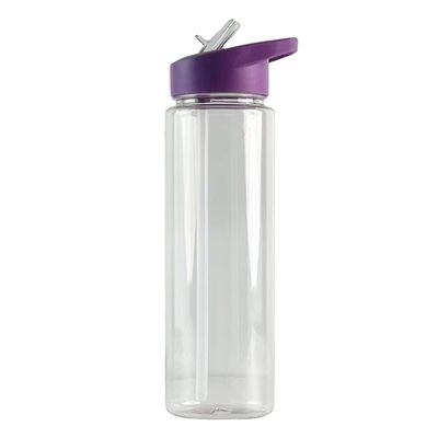 500 ml de batedor de proteínas portátil, livre de BPA, com logotipo personalizado e palhinha