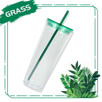 710 ml de copo portátil de água para estudantes à prova de vazamento com logotipo personalizado e design colorido