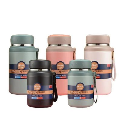 316 Garrafa de água isolada de aço inoxidável 750 ml/1000 ml portátil à prova de vazamento para desportos ao ar livre
