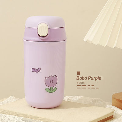 A mais popular chaleira de aço inoxidável 304 para crianças 480ml capacidade frascos de vácuo termozes