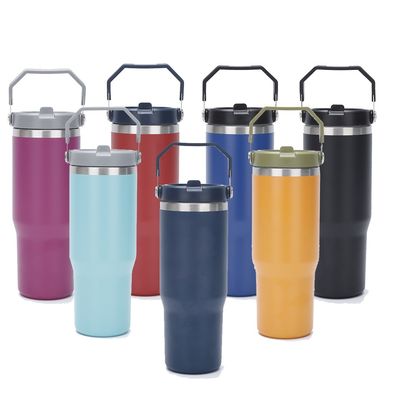 20oz 30oz Tubler Cups de aço inoxidável Desenho portátil isolado a vácuo para bebidas