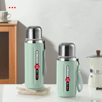 600ml/800ml frascos de vácuo de aço inoxidável aceitável OEM/ODM para viagem bicicleta de ginástica