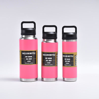 304 aço inoxidável Taças de parede dupla Logotipo personalizado garrafa de água frascos de vácuo portáteis