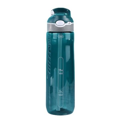 Água Fervente Aplicável 750 ml garrafa de água esportiva de plástico Tritan com alça para adultos