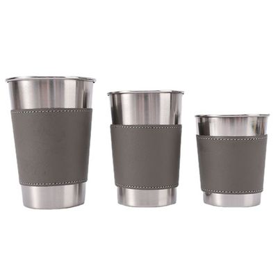 Estilo de design minimalista garrafa de água de aço inoxidável 170ml/330ml para escapadas ao ar livre
