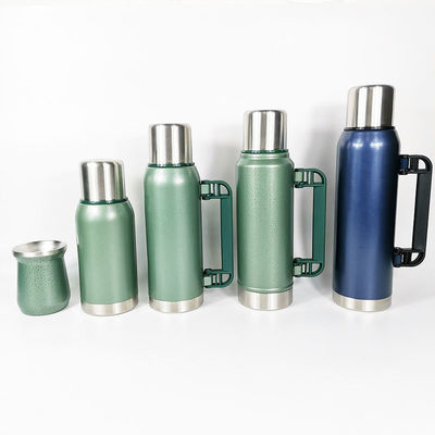 Vôo de viagem Vaso de vácuo 1900ml Caldeira de água de aço inoxidável Ideal para viagens ao ar livre