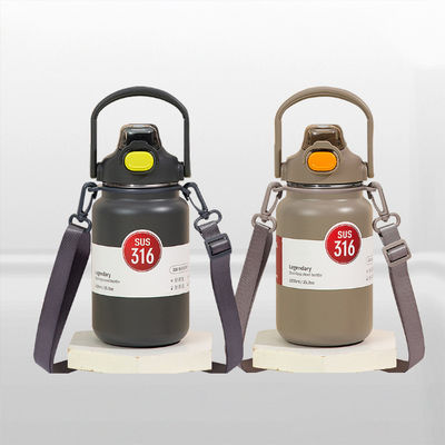 XB-22137 Termo frasco duplo de aço inoxidável garrafa de água para carro para crianças e adultos adequado