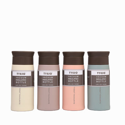 Garrafa de água de vácuo de aço inoxidável de 350 ml e 500 ml isolada sustentável para taça de escritório