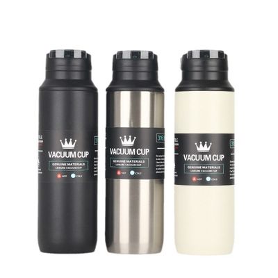 Logotipo Personalizável garrafa de água isolada de aço inoxidável de 500 ml para atividades ao ar livre