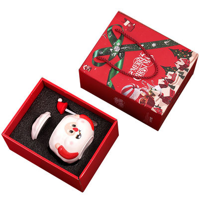 Taças de café de cerâmica nórdica personalizadas de Natal Capacidade 400Ml com design do Pai Natal