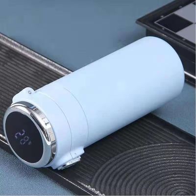 Display de temperatura inteligente Capa de Thermos de aço inoxidável 304 colorido para o exterior
