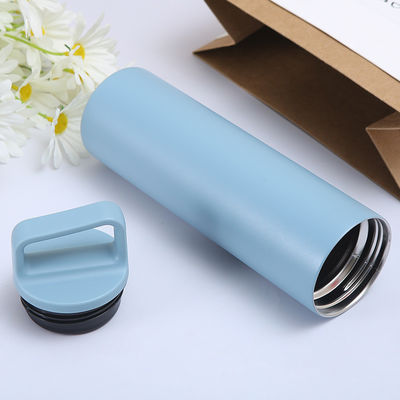480ml/600ml Flasca de termo de aço inoxidável Flasca de água térmica portátil à prova de vazamento 0,6KG