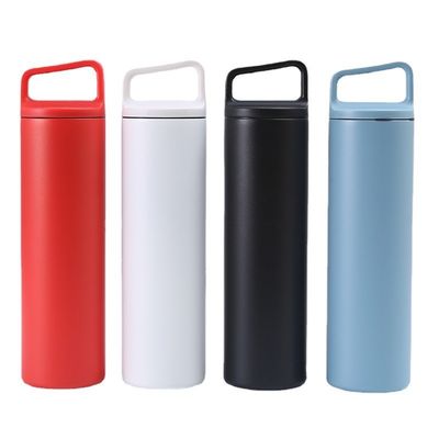 480ml/600ml Flasca de termo de aço inoxidável Flasca de água térmica portátil à prova de vazamento 0,6KG