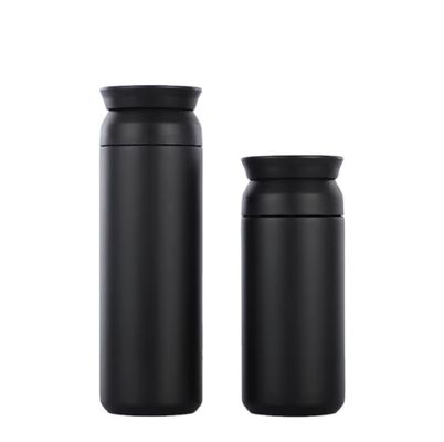 Copo de aço inoxidável de parede dupla com tampa e alça Capacidade 350ml/500ml