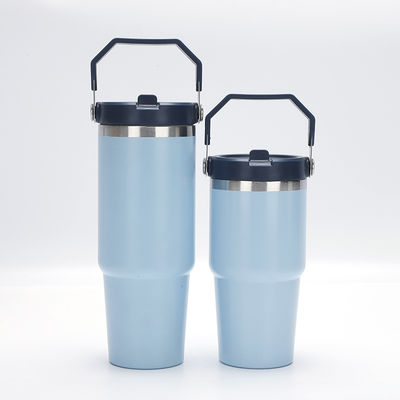 20oz 30oz de aço inoxidável logotipo personalizado frasco térmico com tampa e alça aceitável OEM / ODM