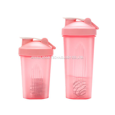 400 ml de plástico livre de BPA em pó de proteínas desportivas para mistura de batidas, copo de água com balança e tampa