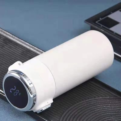 320 ml/ 420 ml garrafa de água térmica inteligente de aço inoxidável com visor de temperatura LED