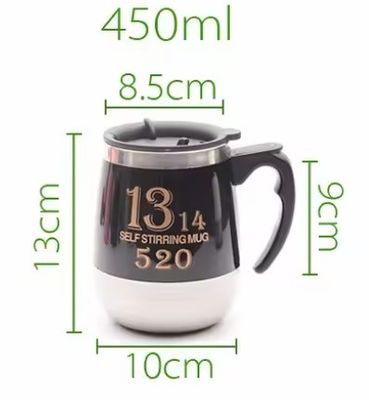Bottle de leite de café de 450 ml de aço inoxidável