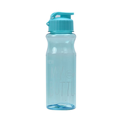 Copo de água de plástico personalizado de 550 ml para esportes ao ar livre e estudantes
