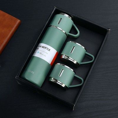500ml Presente de Negócios Flasca de vácuo de aço inoxidável, frasco de café, frasco de água, copo