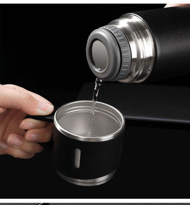 500ml Presente de Negócios Flasca de vácuo de aço inoxidável, frasco de café, frasco de água, copo
