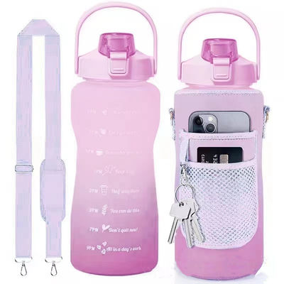 Manoplas de garrafas de grande capacidade de cores personalizadas para água fervente e pote quente portátil