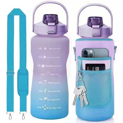 Manoplas de garrafas de grande capacidade de cores personalizadas para água fervente e pote quente portátil