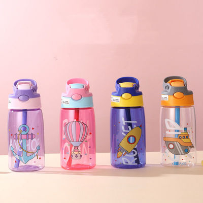 Voltar à Escola Crianças Copo de Água Sippy Copo Portable para Crianças com Palha e Alça