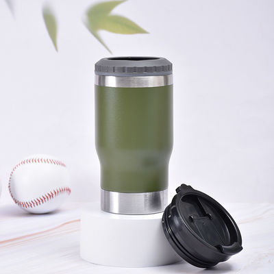 Sublimação personalizada 14OZ Can Cooler Isolamento aço inoxidável cerveja caneca de café taça de carro
