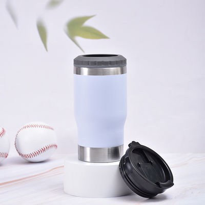 Sublimação personalizada 14OZ Can Cooler Isolamento aço inoxidável cerveja caneca de café taça de carro