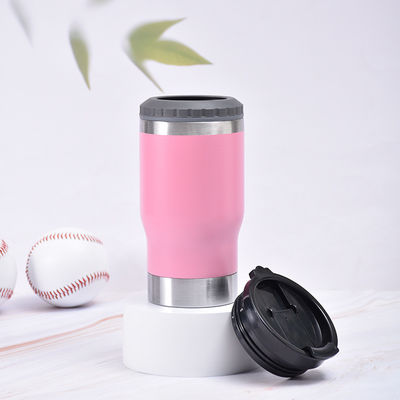 Sublimação personalizada 14OZ Can Cooler Isolamento aço inoxidável cerveja caneca de café taça de carro