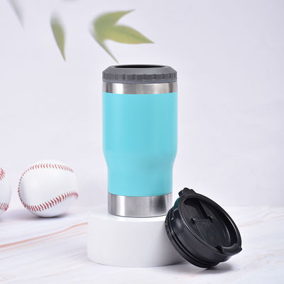 14oz caneca de cerveja de parede dupla com abertura de garrafas o melhor refrigerador de cerveja de aço inoxidável