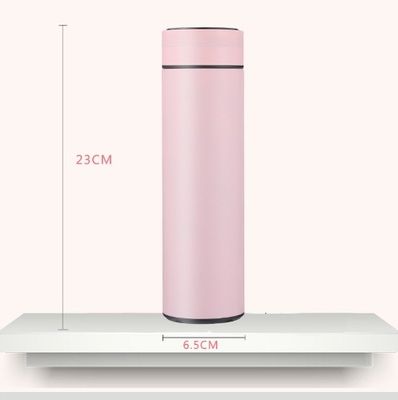 Top Venda Logotipo personalizado Flasca de vácuo de aço inoxidável Led Thermobottle Tipo de garrafa normal