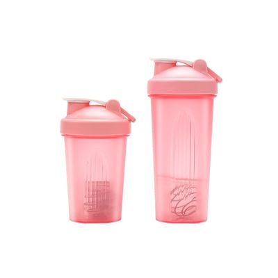 600ml Logotipo personalizado e cor Fitness Blender de plástico para ginástica Shaker Cup para bebida direta