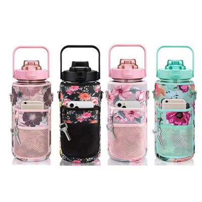 Fabricantes de grande capacidade Neoprene 2L garrafas de água mangas com logotipo personalizado