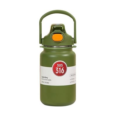 Cores personalizadas aceitável Copo infantil com palha frasco de vácuo conjunto de presentes caneca térmica