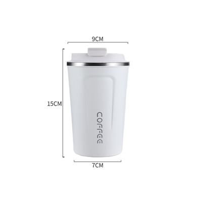 500 ml de aço inoxidável isolado a vácuo caneca de café de viagem para restaurante de escritório