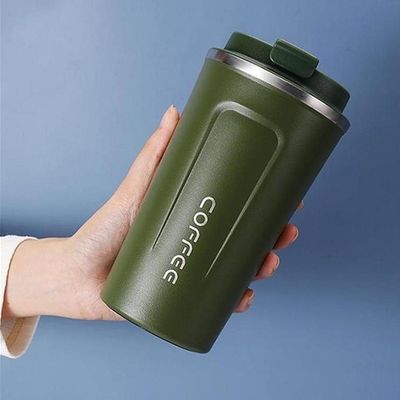 500 ml de aço inoxidável isolado a vácuo caneca de café de viagem para restaurante de escritório