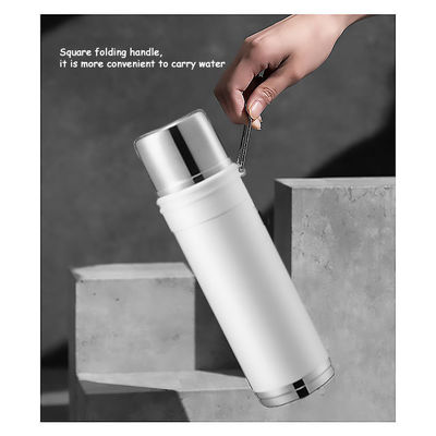 Taça de café de aço refinado de parede dupla, com vácuo, isolado, garrafa de água de aço inoxidável 316