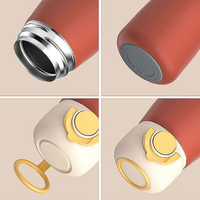 380ml de aço inoxidável frasco térmico portátil de mulher vaso de vácuo para o Dia dos Namorados presente 2023