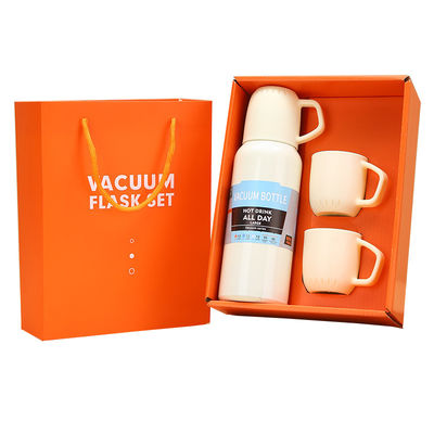 Conjunto de recipientes de bebida personalizáveis com 304 de aço inoxidável, copo isolado a vácuo e 3 tampas