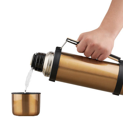 Cálice de vácuo isolado de Kawaii 1200 ml Perfeito para água quente e café em movimento