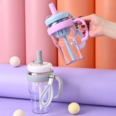 680 ml garrafa de plástico garrafa portátil de suco para viagens ao ar livre para adultos em viagens de acampamento