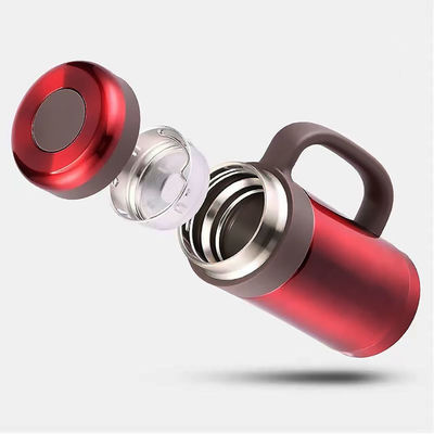 SUS304 Taça de café isolada de aço inoxidável de qualidade alimentar com manilha de 450 ml